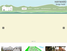 Tablet Screenshot of haywarddesignbuild.com